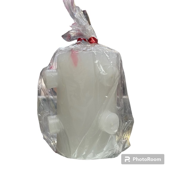 7 wick love and peace white candle/ vela de 7 mechas blanca - Picture 3 of 3